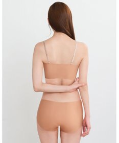 WACOAL 【GOCOCi ゴコチ】 ノンワイヤー ハーフトップ 伸びのよい素材を使用 ムレにくく快適 フラット仕上げ ホックなし ブラトップ レディース CGG220 /ワコール