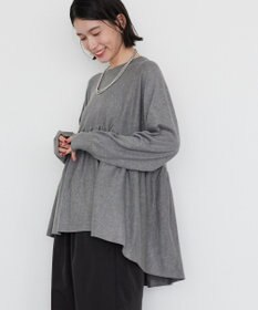 AMERICAN HOLIC ティアードギャザーニットプルオーバー