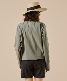 San-ai Resort（三愛水着楽園） 【WEB限定】ラッシュガード付き4点セット水着 9号11号13号【BeachQueen(ビーチクイーン）】