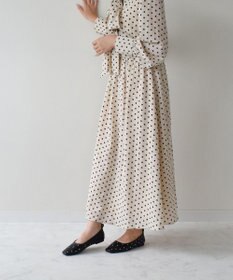 Bridget Birkin 【Bridget Birkin】ドットビジューフラットシューズ