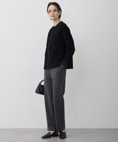 ICB L カットジャガードジャージー デザイントップス