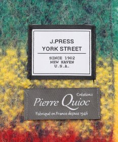 J.PRESS YORK STREET 【WOMEN】QUIOC ボーダーマフラー