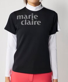 FILA GOLF／marie claire 【Marie claire sports】半袖モックネックシャツインナーセット