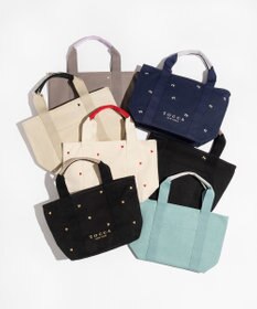 TOCCA 【大人百花コラボカラー有・WEB＆一部店舗限定】LUCKY SHOWER CANVASTOTE キャンバス トートバッグ