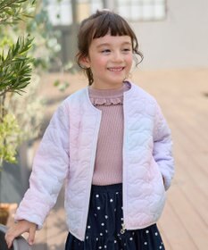 ANY KIDS 【ドッキング可能】ネコキルトブルゾン