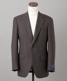 GOTAIRIKU 【ZEGNA/ゼニア】ISLANDFLEECE/アイランドフリース 3ピーススーツ（ブラウン×格子）