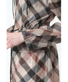 DAKS ハウスチェックシアー リップルコート