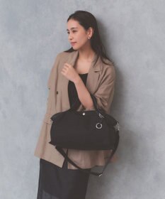 TOPKAPI 【Breath TOPKAPI】MORPH モーフ リンクルナイロン 2way ワイド トートバッグ チャーム付き　軽量 / 撥水