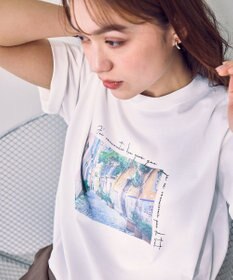 ANY アソートロゴラウンドヘムTシャツ フォト