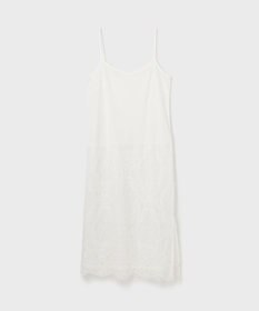 GRACE CONTINENTAL シアーレースニットワンピース