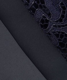 23区 【APPLAUDIR】ノーブルサテン レースコンビドレス