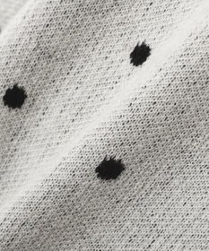 earth music&ecology ドットジャガードカーディガン