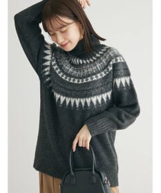 Green Parks 求心柄ニットプルオーバー