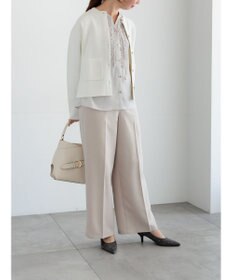 Te chichi パウダーツイルマリンスラックス《2026 spring catalog item》