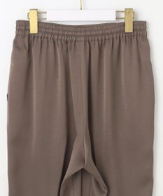 ANY SIS 【洗える】サテンドロストイージー パンツ