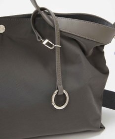 TOPKAPI 【Breath TOPKAPI】MORPH モーフ リンクルナイロン 2way ワイド トートバッグ チャーム付き　軽量 / 撥水