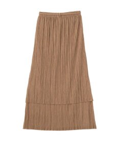 earth music&ecology プリーツレイヤードライクスカート