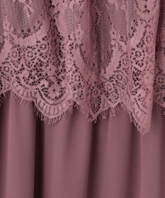 ANY SIS 【洗える】レーシーケープ ドレス