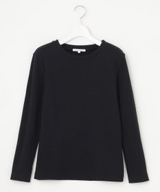 23区 L 【SLOW/洗える】ミドルフライスジャージー ロングTシャツ