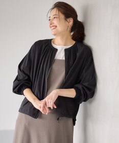 ANY 【洗濯機可能/接触冷感/UVケア/イージーケア】清涼リラックスブルゾン