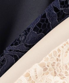 23区 【APPLAUDIR】ノーブルサテン レースコンビドレス