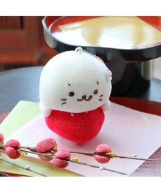 Mother garden しろたん 和菓子キーホルダー 《いちご大福》 単品