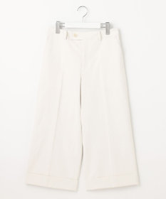 J.PRESS LADIES S 【洗える・吸水速乾】コットン麻シェルドライ クロップド パンツ