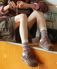 steppi 【洗える】厚底クロッグシューズ