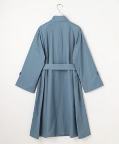 自由区 【春の必需品・オンオフ使える】コットンナイロンバルカラー コート