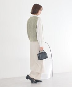 earth music&ecology ジップスリットＩラインスカート