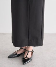 earth music&ecology ジップスリットＩラインスカート