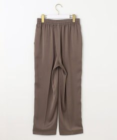 ANY SIS 【洗える】サテンドロストイージー パンツ