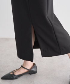 earth music&ecology ジップスリットＩラインスカート