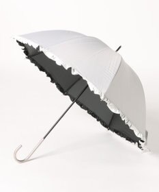 UNBILLION カシュネ cachenez / PUバイカラーフリルバルーンショートパラソル