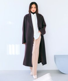 BEIGE， 【WEB限定・洗える】MIRABEAU / 2WAYストレッチボウタイブラウス