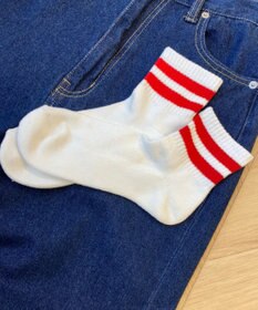 WEGO ラインパイルソックス（U）