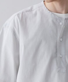 UNFILO MENS 【撥水】コットン ヘンリーシャツ [23年春夏商品]