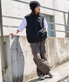 WEGO マルチポケットワイドカーゴパンツ