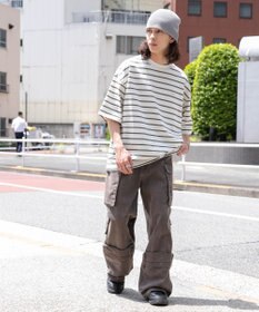 WEGO マルチポケットワイドカーゴパンツ