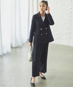 ANY SIS S 【洗える】ラッフルフレアジョーゼット ブラウス