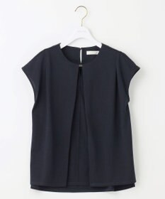 ANY SIS 【吸水速乾・UVケア・接触冷感】コンフォートジャージークリアフレンチスリーブ カットソー