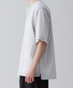 UNFILO MENS 【撥水】コットン ヘンリーシャツ [23年春夏商品]