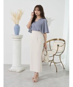 earth music&ecology マルチＷＡＹサス付タイトスカート