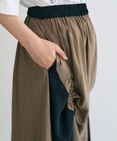 YECCA VECCA ドロストデザインロングスカート