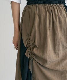 YECCA VECCA ドロストデザインロングスカート