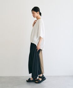 YECCA VECCA ドロストデザインロングスカート
