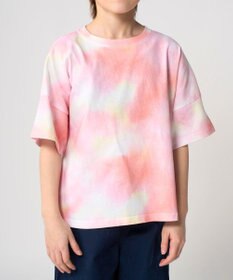 OP／FILA 【RUSTY】ニコちゃん×タイダイ柄半袖Tシャツ