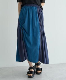 YECCA VECCA ドロストデザインロングスカート