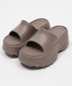 WEGO 厚底デザインラバーサンダル