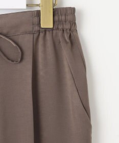 ANY SIS 【洗える】サテンドロストイージー パンツ